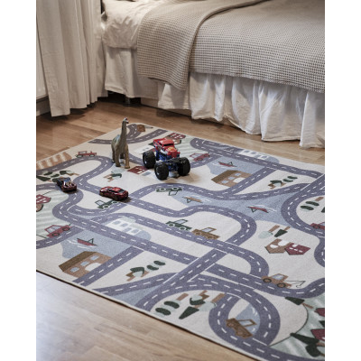 Biler beige – bilteppe