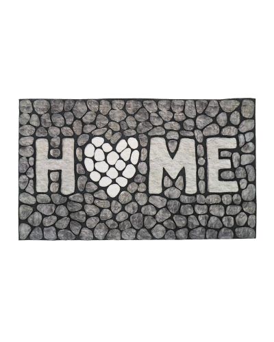 Home stone grå - dørmatte