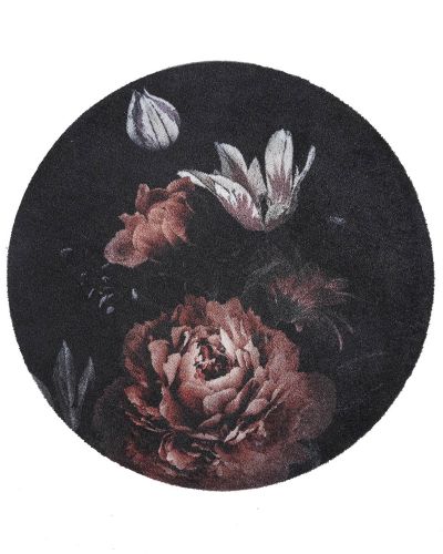Bella rosa rundt – multifunksjonsteppe