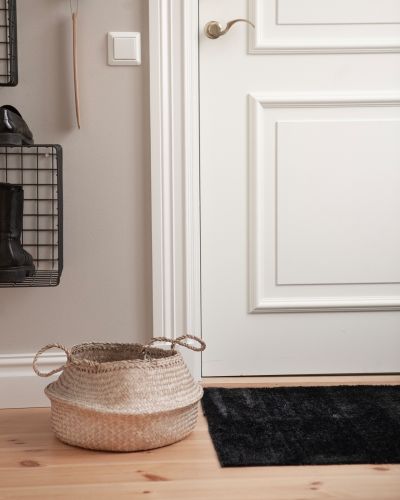 Elegant soft svart – entrématte