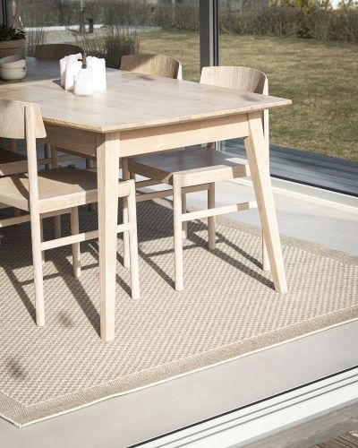 Valetta lin - flatvevd teppe