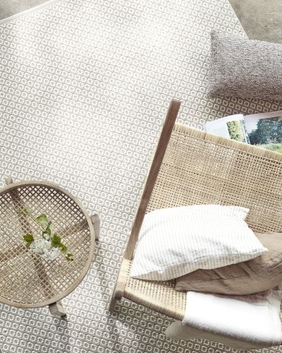 Björkö beige – ullteppe