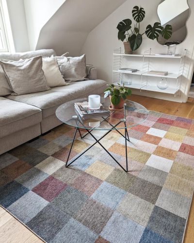 Caro Mosaik multi – maskinvevd teppe