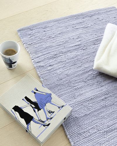 Cotton rug lavendel - fillerye