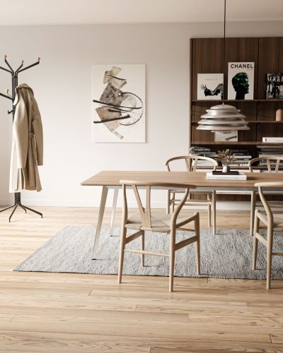 Cotton rug lysegrå - fillerye