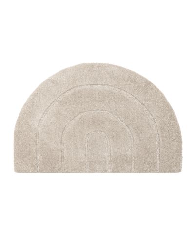 Curve beige - dørmatte