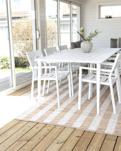 Bidar beige - juteteppe