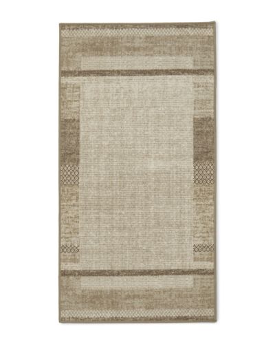 Trendy sand – teppe med gummiert underside