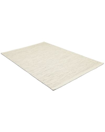 Graham offwhite/grey – håndvevd ullteppe 