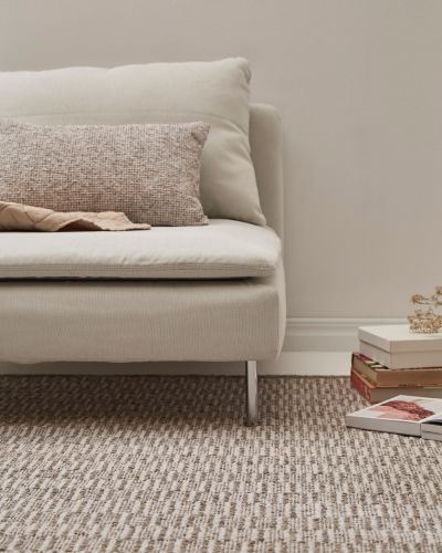 Ester light grey – bomullsteppe