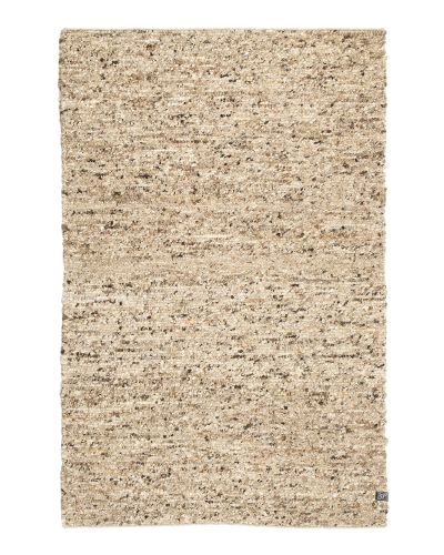 Iceland beige - håndvevd ullteppe