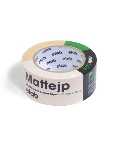 Dobbeltsidig teppetape – 25 m