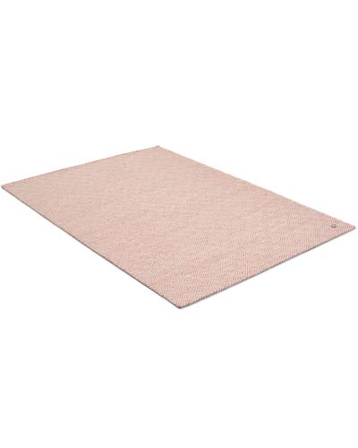 Orissa rosa - håndvevd ullteppe