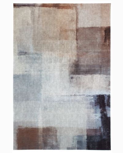 Primera art grå/natur - flatvevd teppe