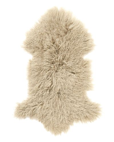 Shansi light beige - saueskinn