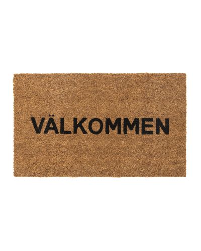 Velkommen natur - dørmatte