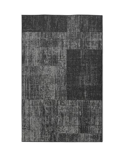 Teneriffa svart – flatvevd teppe