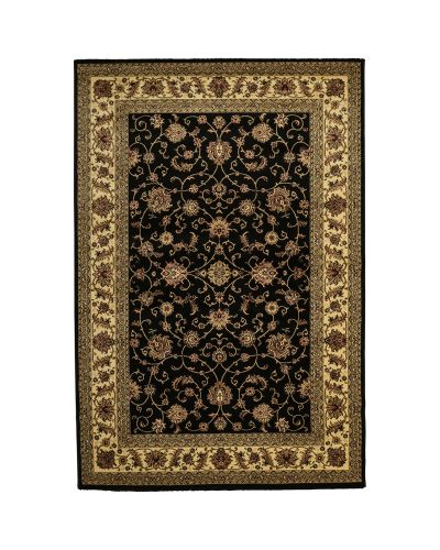Marrakesh Isfahan svart – maskinvevd teppe