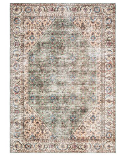 Tarfaya Oriental grønn – maskinvevd teppe