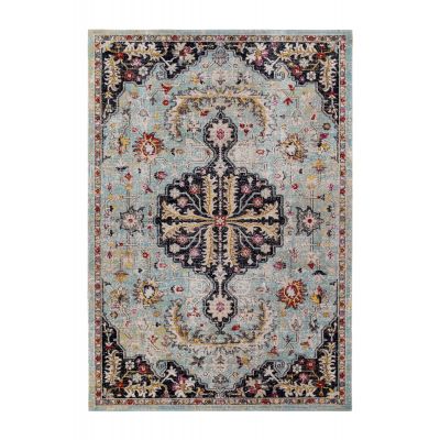 Tibet patina turkis – flatvevd teppe