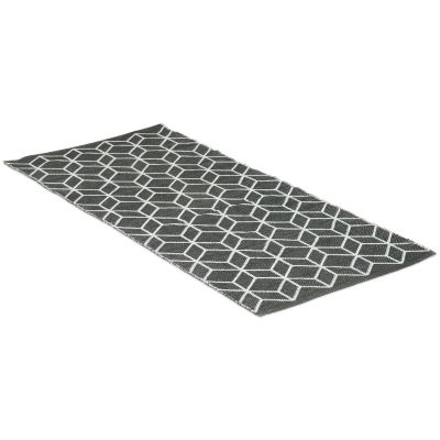 Cube svart - plastteppe