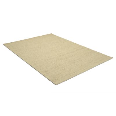 Diamond beige - håndvevet ullteppe
