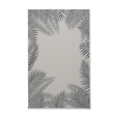 Palma sølv – flatvevd teppe