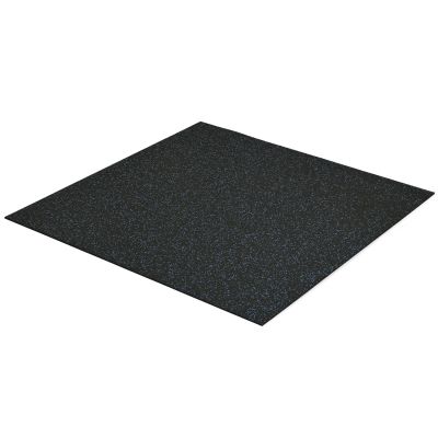Comfort svart/blå – gummimatte/gymmatte