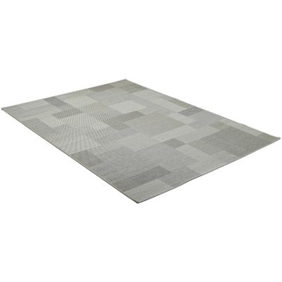 Soho lysgrå – flatvevd teppe