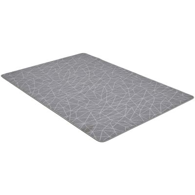 Bari grey – teppe med gummiunderside