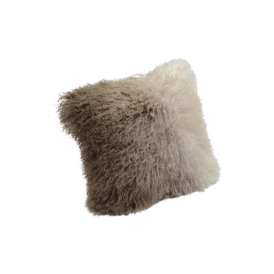 Shansi saueskinnspute - degradé beige
