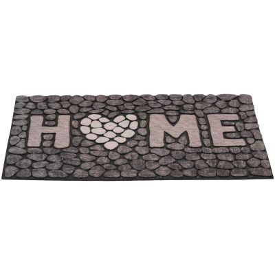 Home stone grå - dørmatte