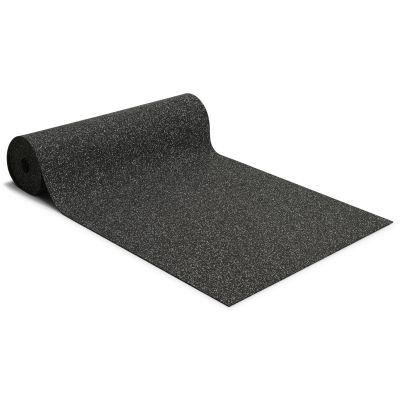 Comfort svart/grå – gummimatte/gymmatte hel rull 10 meter