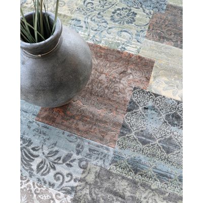Granada earth - kunstsilketeppet 