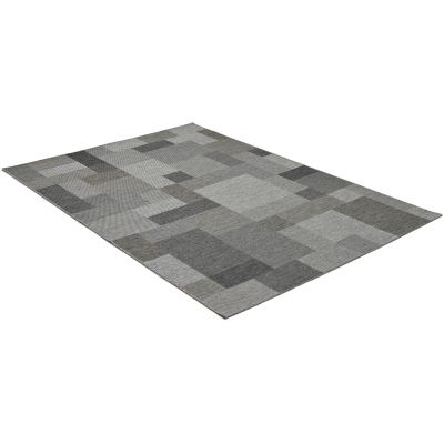Soho grå – flatvevd teppe
